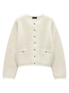 Rag and Bone Women’s Kaia Boucle Crewneck Cardigan